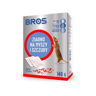 BROS Ziarno na myszy i szczury 140g /12/
