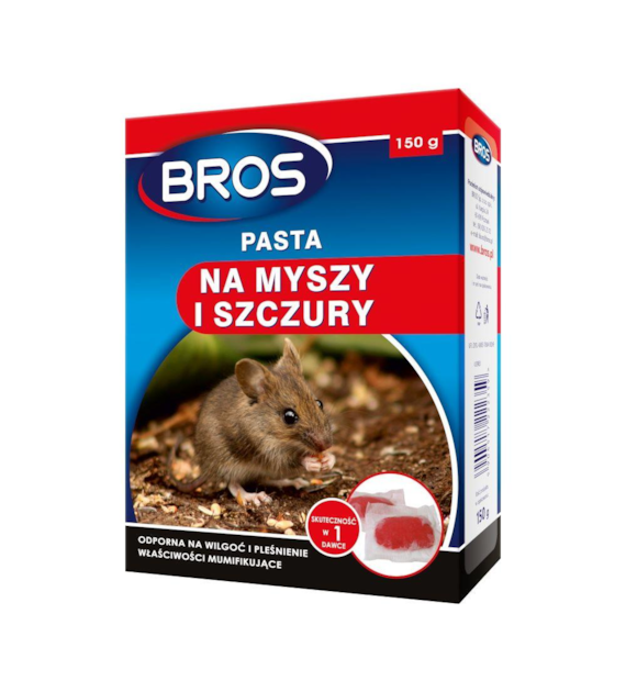 BROS Pasta na myszy i szczury 150g /12/