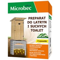 BROS Microbec preparat do latryn i toalet 4x30g