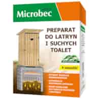 BROS Microbec preparat do latryn i toalet 4x30g