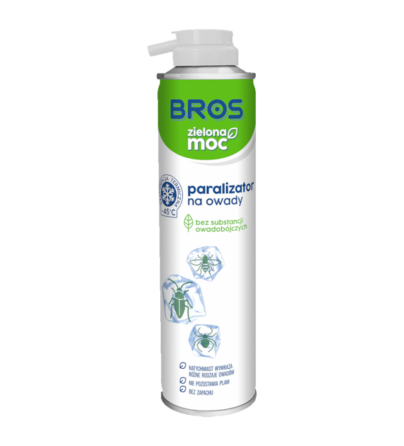BROS Nowa Moc paralizator na owady zamrażacz 300ml