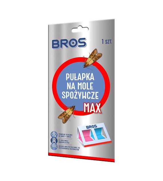BROS Pułapka na mole spożywcze MAX /20/ domek