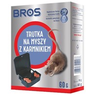 BROS trutka na myszy z karmnikiem 60g /12/