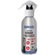 BROS Płyn na komary i kleszcze 50% DEET 130ml
