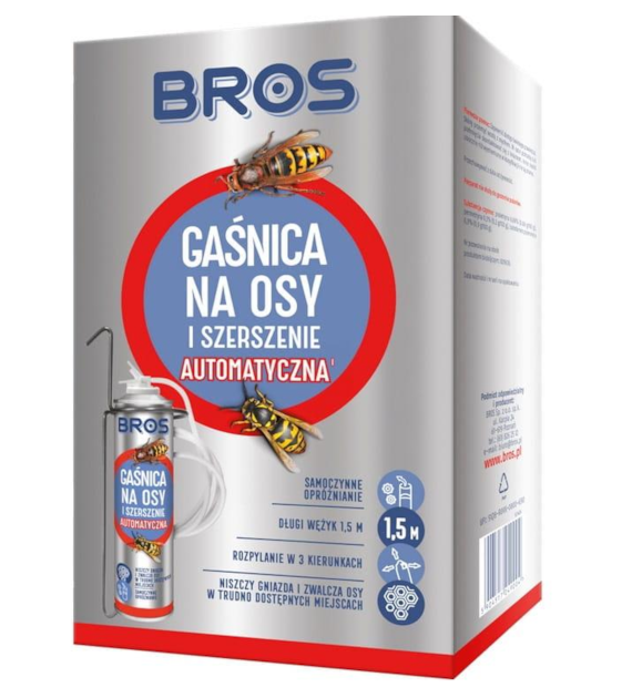 BROS Gaśnica na osy i szerszenie automat. 400ml