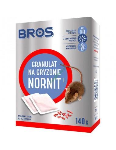 BROS NORNIT Granulat na nornice i karcz. 140g/12/