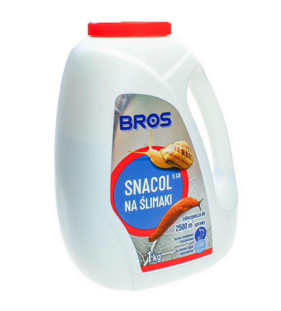 BROS Snacol 5GB zwalcza ślimaki 1kg (butelka)/6/
