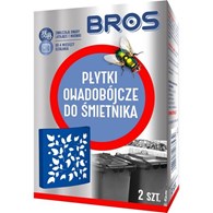 BROS Płytki owadobójcze do śmietnika 2szt.