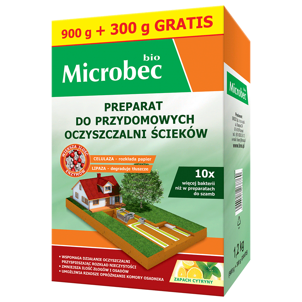 BROS Microbec BIO aktywator 1kg /6/