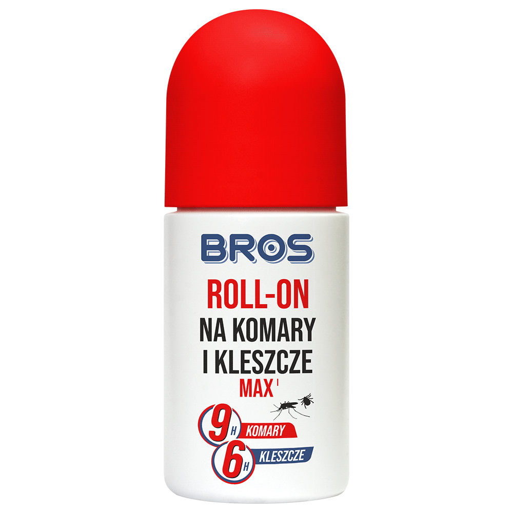 BROS Roll-On na komary i kleszcze MAX 50ml DEET