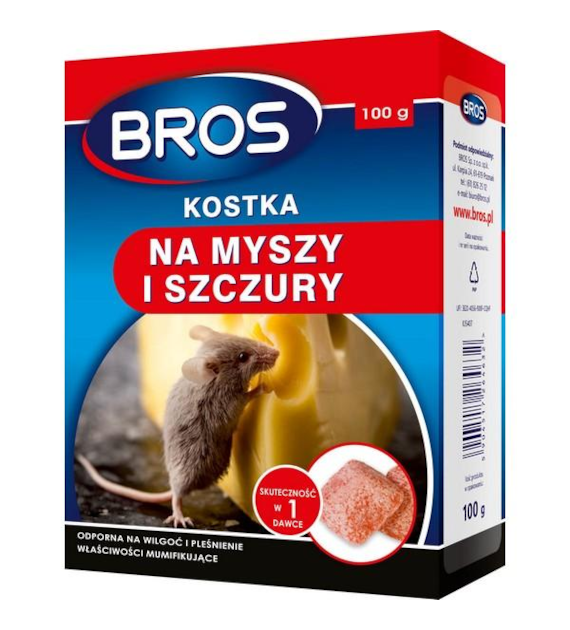 BROS Kostka na myszy 1kg /2/