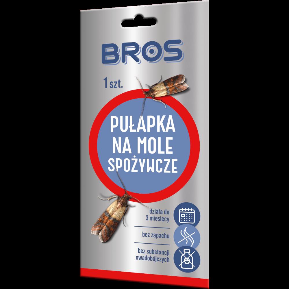 BROS Pułapka na mole odzieżowe DUO+2 wkłady