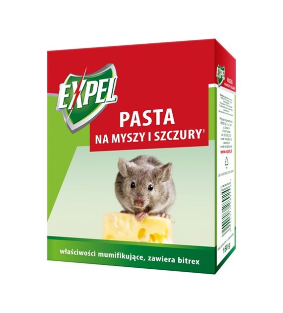 EXPEL Pasta na myszy i szczury 150g