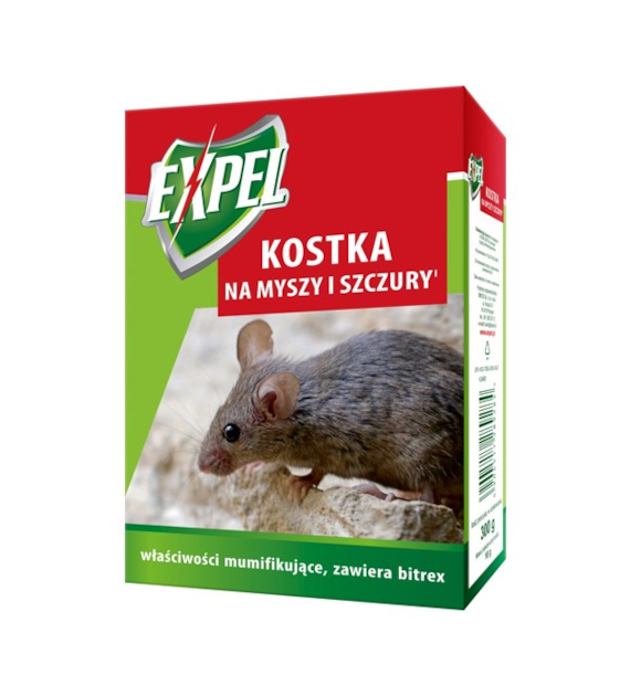 EXPEL Kostka na myszy i szczury 300g