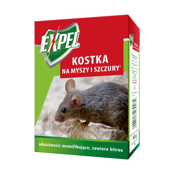 EXPEL Kostka na myszy i szczury 300g