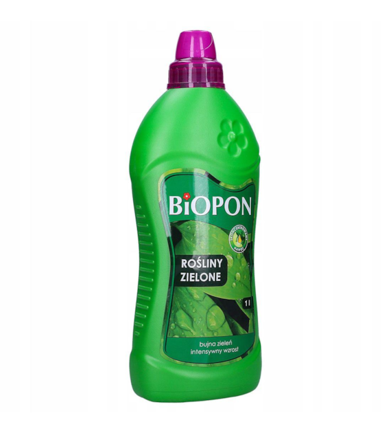 BIOPON Biohumus do roślin zielonych 1L  płyn /6/