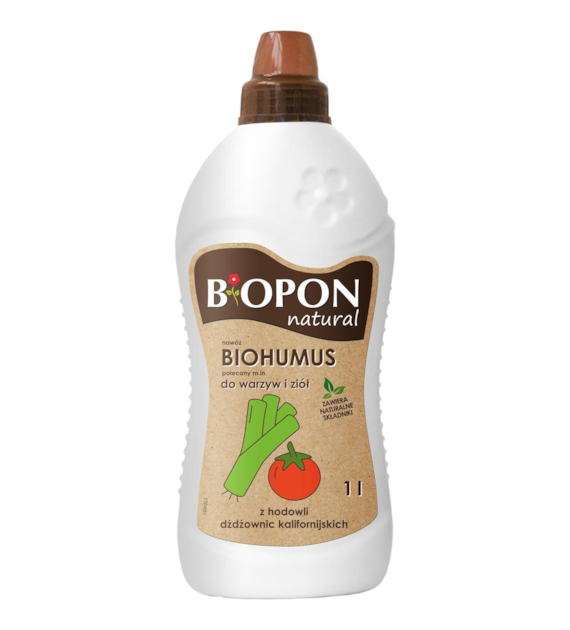 BIOPON Biohumus do warzyw i ziół 0,5l płyn