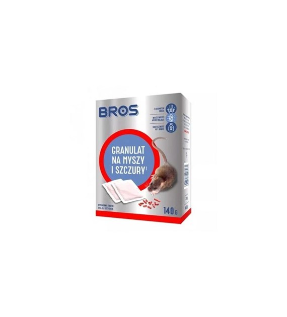 BROS granulat na myszy i szczury 100g /15/