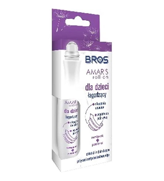 BROS Amaris roll-on dla dzieci łagodzący ukąszenia