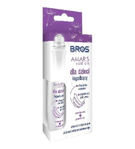 BROS Amaris roll-on dla dzieci łagodzący ukąszenia