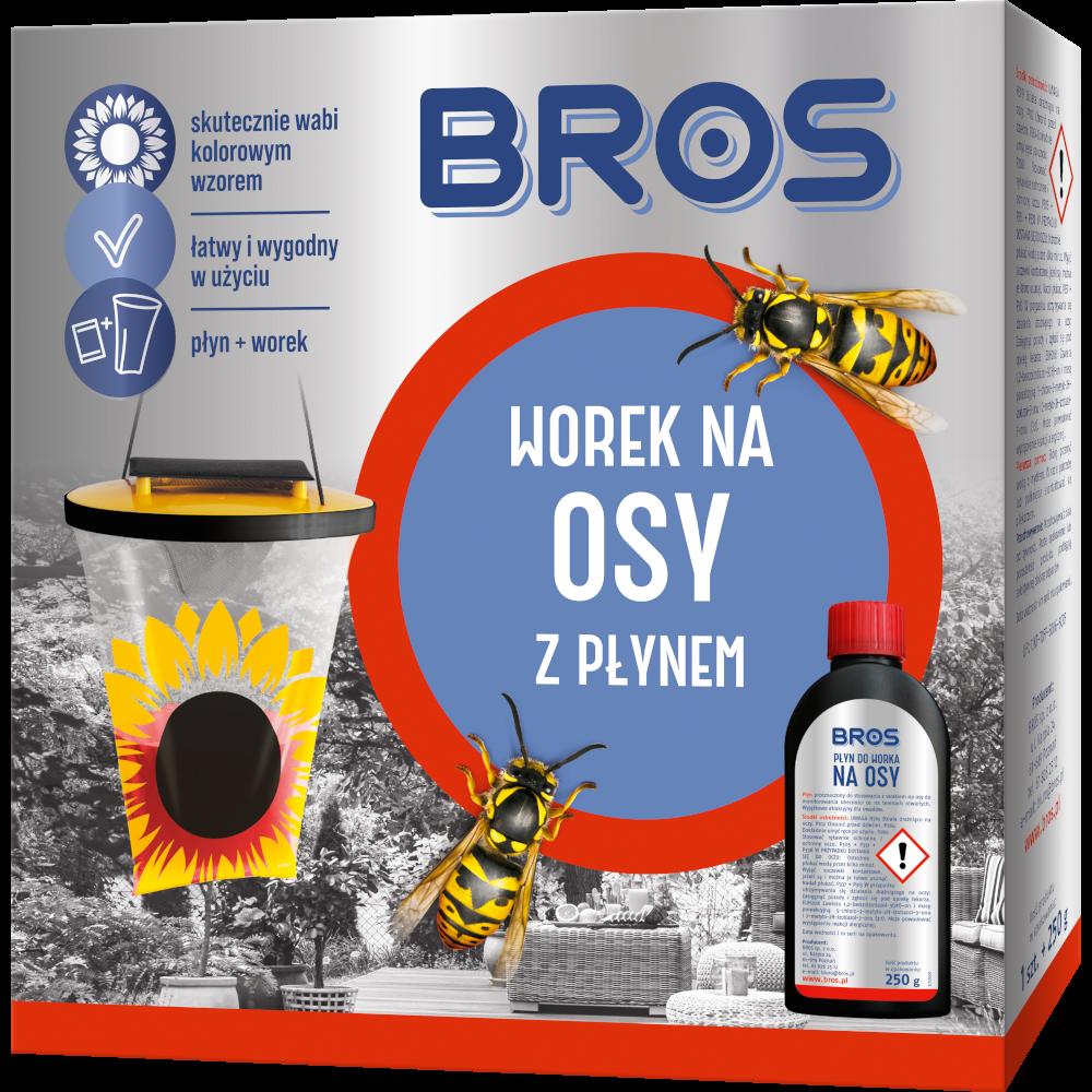 BROS worek na osy z płynem