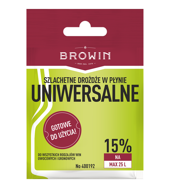 Drożdże winiarskie płynne bez namnaż.20ml 400192