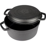 GARNEK ŻELIWNY z patelnią 5L 330528