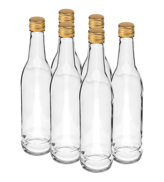 Butelka 440ml z zakrętką 6szt. 631332 /6/