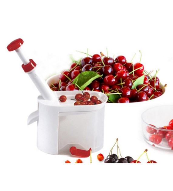 Drylownica do wiśni, czereśni z przyssawką 802001