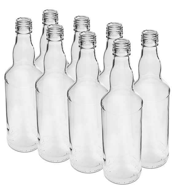 Butelka na wódkę 0,5L /8/ 631401 BUA80,5