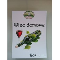 Etykieta na wino domowe 660022 20szt. EW20