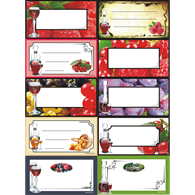 Etykieta na nalewki 30szt. 660003 83mm/45mm EN30