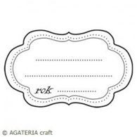 Etykieta na przetwory domowe 660013 84mm/46mm /25/