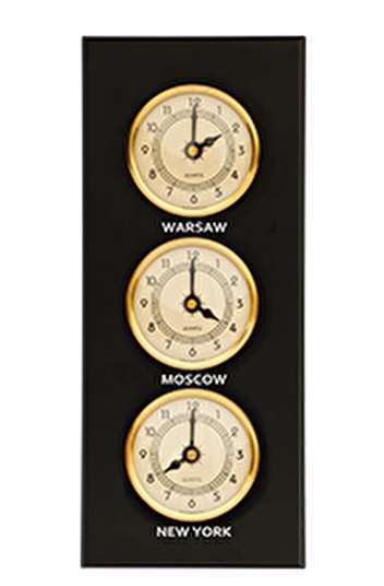 3 x zegar piaskowy, poziomy, MDF 095503