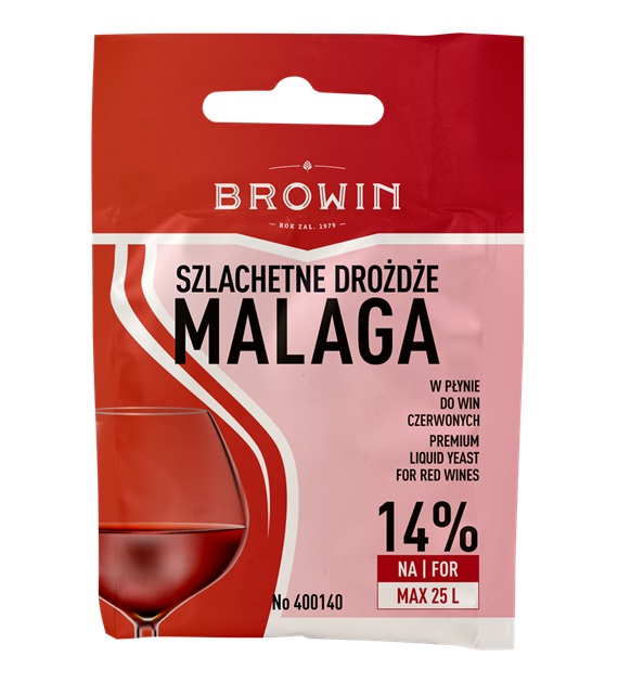Drożdże winiarskie płynne MALAGA 400140