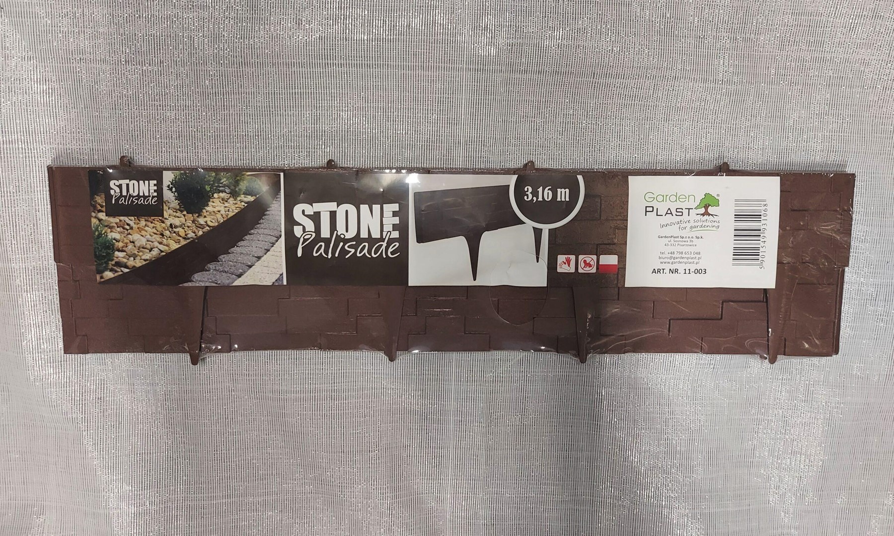 Palisada ogrodowa PALISADA iPALPLUS-R222  BRĄZ