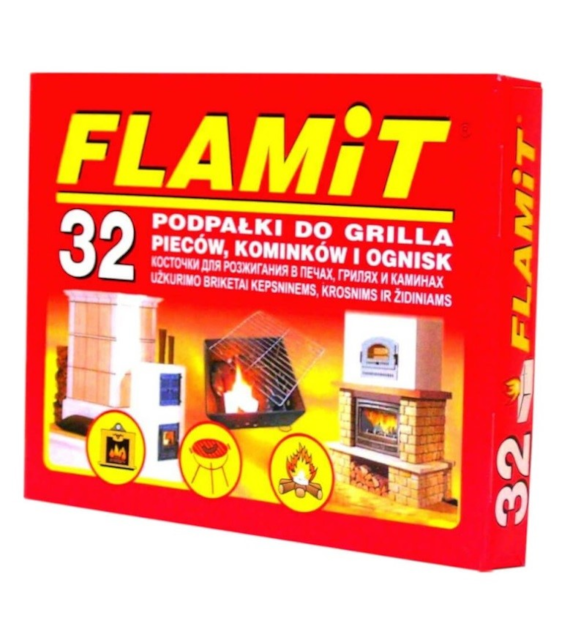FLAMIT PODPAŁKA STAŁA 32 KOSTKI BIAŁA /24/
