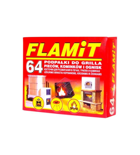 Flamit podpałka biała 64 kostki /12/