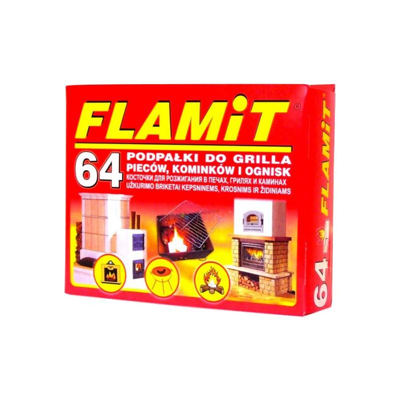 Flamit podpałka biała 64 kostki /12/