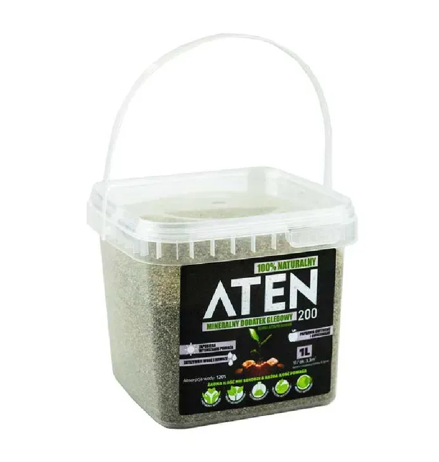 ATEN 200 Mineralny Dodatek Glebowy 1L glinka