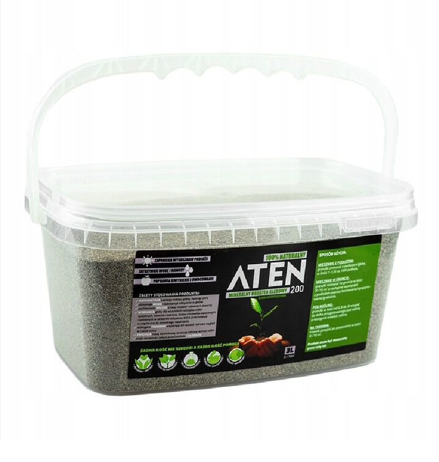 ATEN 200 Mineralny Dodatek Glebowy 3L glinka