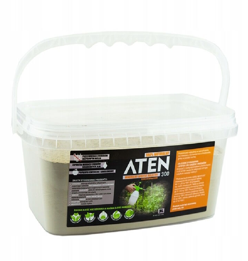 ATEN 300 Mineralny Oprysk Dolistny 3L glinka