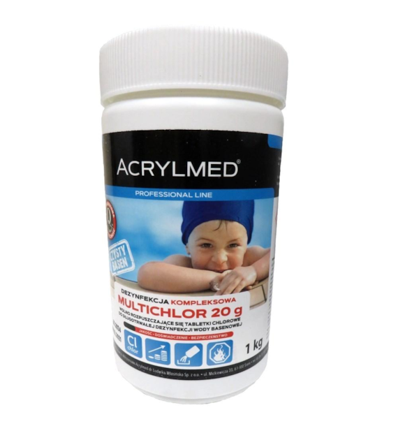 Acrylmed Multichlor tabletki 20g 1kg
