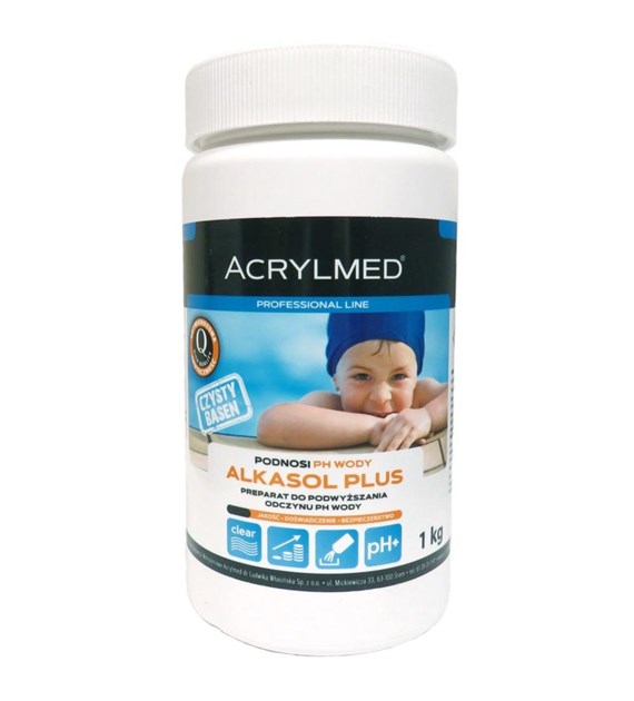 Acrylmed Alkasol Plus 1l reguluje ph