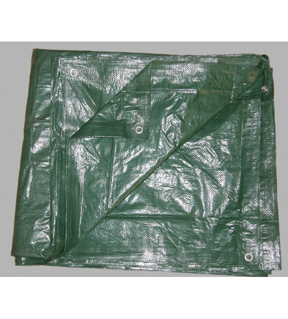 Plandeka 4X6m ZIELONA z tw. sztucznego 90g/m2