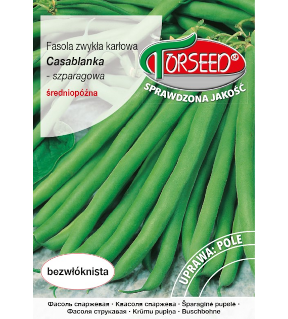 Fasola zwykła karł. Casablanka 30g szparag