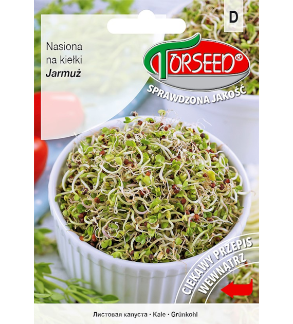 Jarmuż - nasiona na kiełki  10g