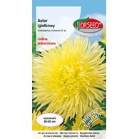 Aster igiełk - żółty 0,5g Callistephus chin.fl.pl