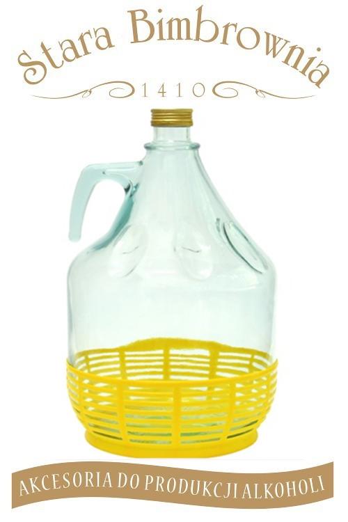 Balon Dama 5l w oplocie z zakrętk 6449 DAM5OZ