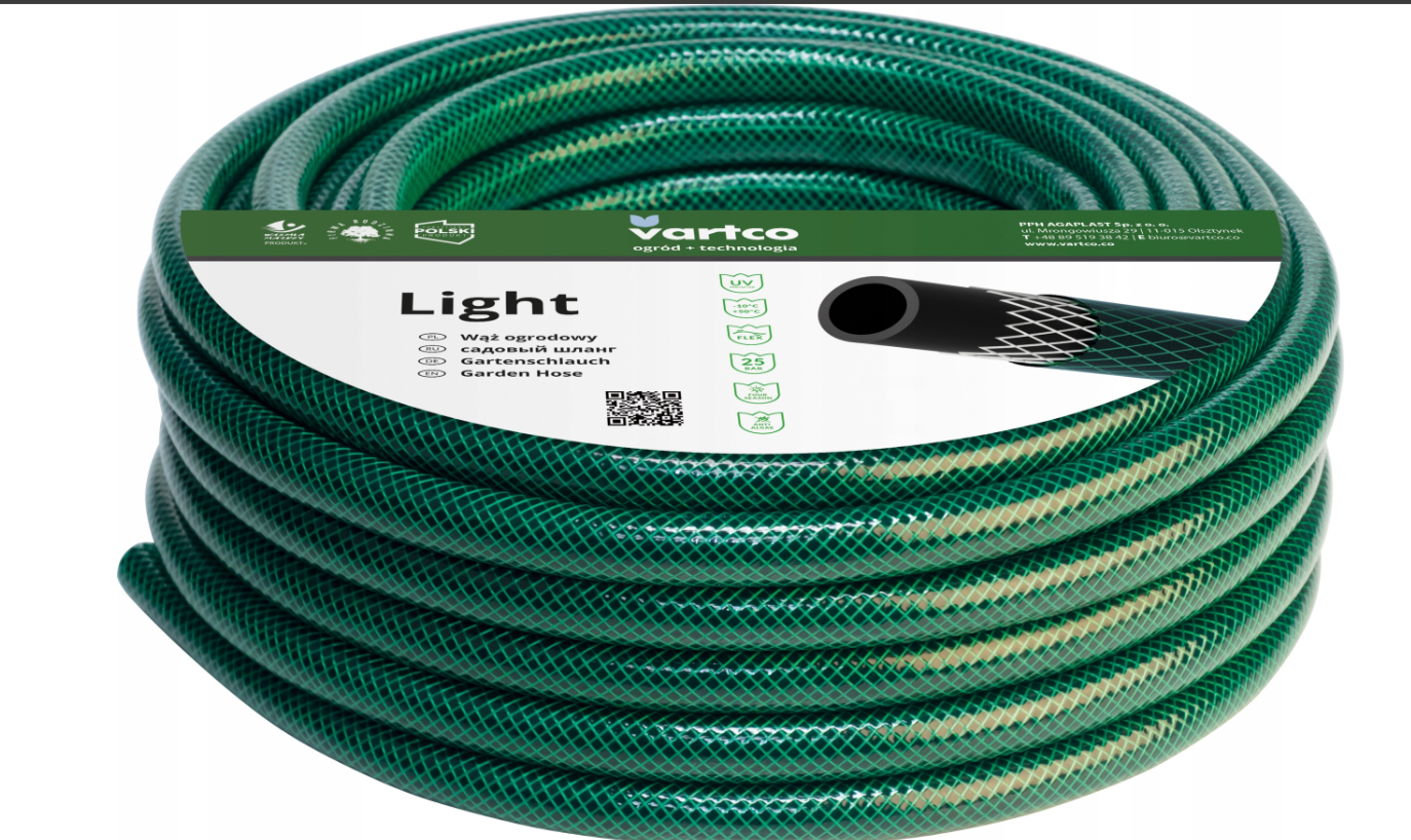 AGAPLAST Wąż ogrodowy 1  20MB LIGHT